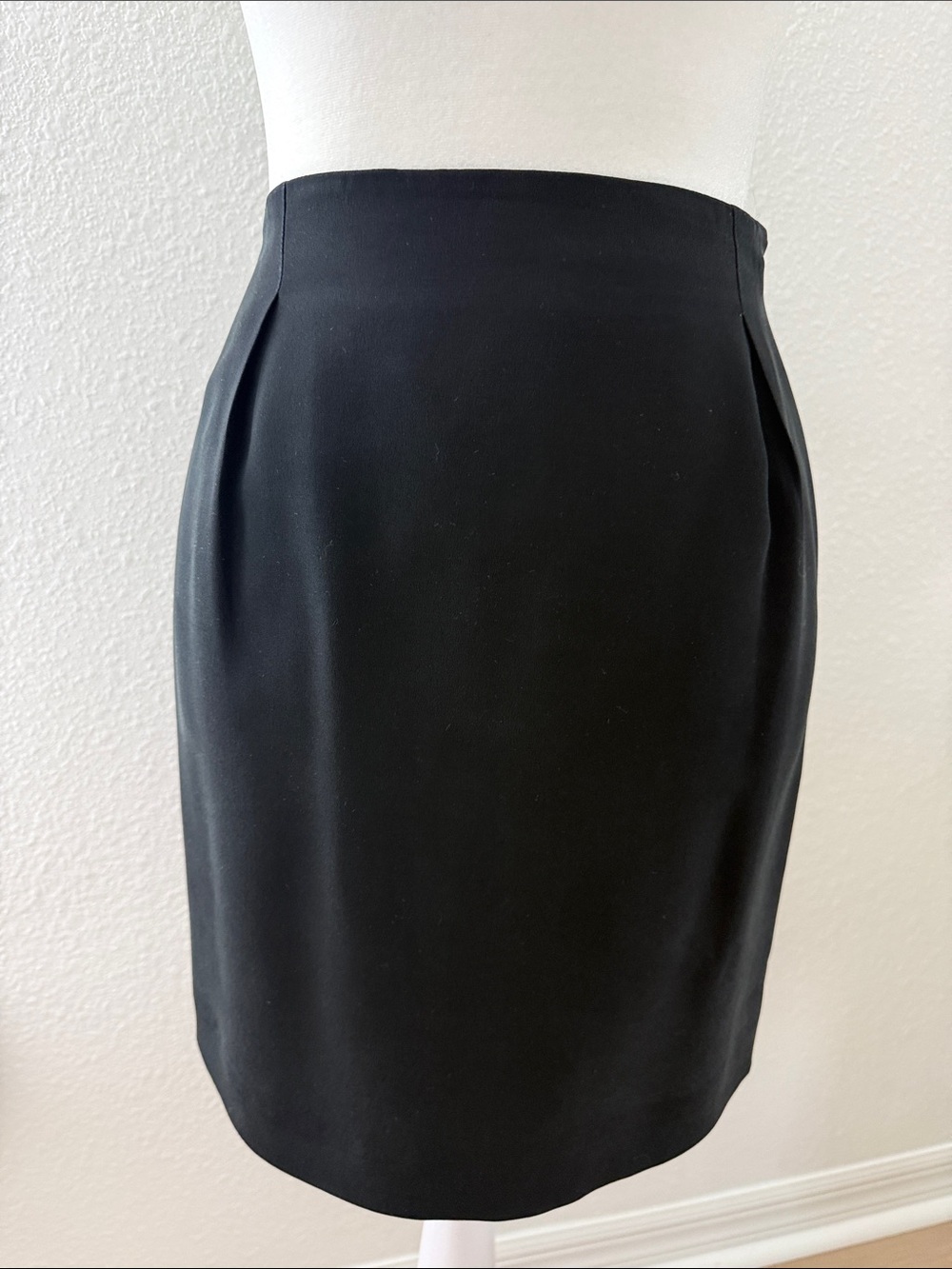 Jones New York Black Tailored Pencil Skirt